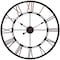Infinity Instruments Metal Fusion - 28" Round Welded Metal Wall Clock 14504 - alternate 1